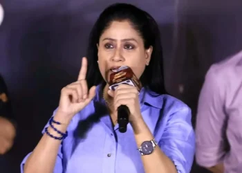 Vijayashanthi lashed out at critics during the "Arjun S/o Vyjayanthi" success meet
