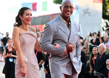 Dwayne "The Rock" Johnson sways it with his striking demeanour