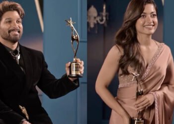 SIIMA 2025: Allu Arjun, Rashmika, Teja Sajja and Meenakshi Chaudhary win Best Actor Awards