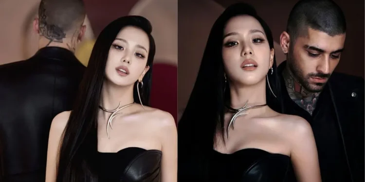Jisoo and Zayn Malik collaboration