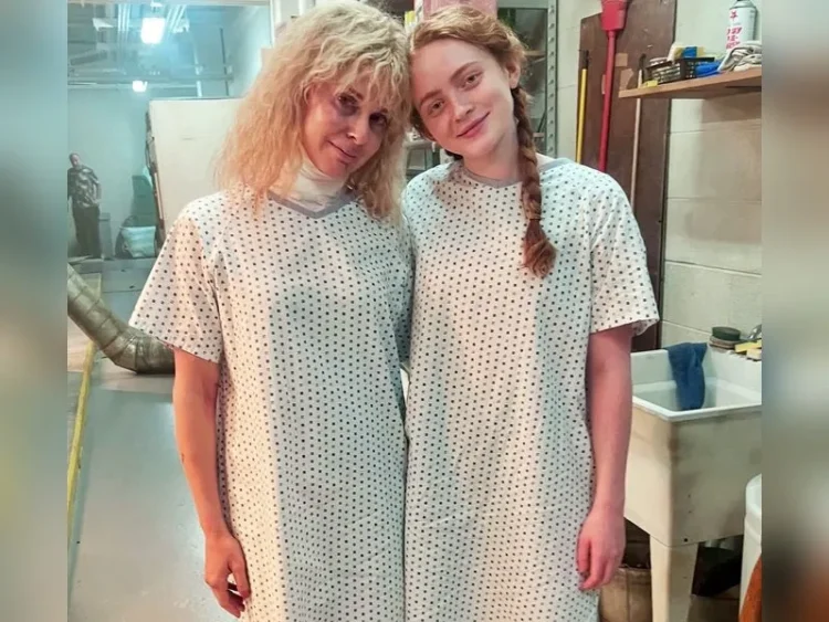 Cara Buono "Stranger Things 5" behind-the-scenes