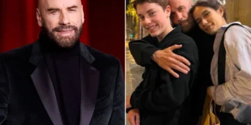 John Travolta family photo