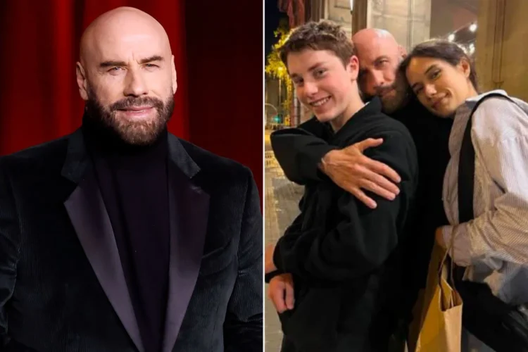 John Travolta family photo