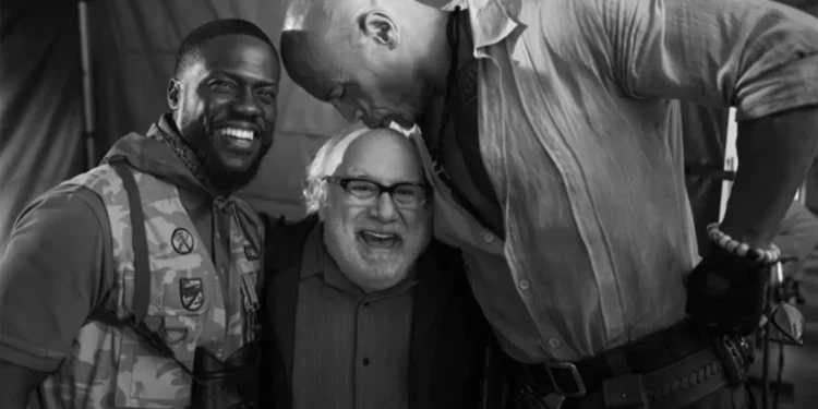 Dwayne Johnson announces Danny DeVito's filming wrap on final "Jumanji" sequel