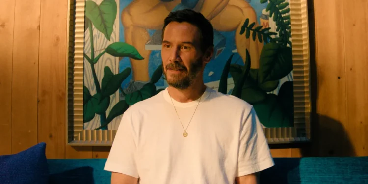 Keanu Reeves Apple TV movie "Outcome"