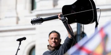 Bruce Springsteen Minneapolis Protest