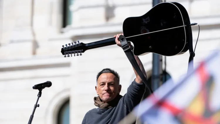 Bruce Springsteen Minneapolis Protest