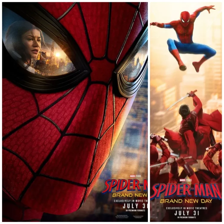 "Spider-Man: Brand New Day" Zendaya posters