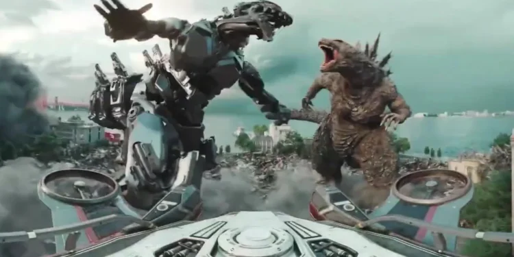 "Godzilla The Ride" and "Godzilla Minus One" connection