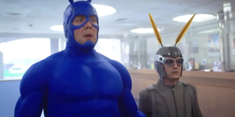 "The Tick" streaming on Netflix