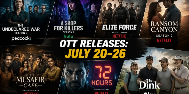 OTT releases July 20‑26 2026