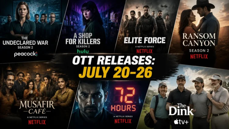 OTT releases July 20‑26 2026