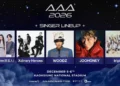 "AAA 2026" lineup confirmed