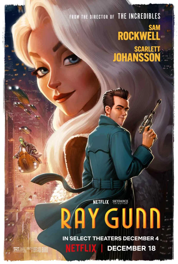 Brad Bird "Ray Gunn" Netflix release