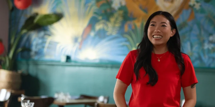 "Awkwafina The Unlikely Cook" Apple TV+