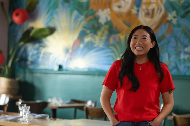 "Awkwafina The Unlikely Cook" Apple TV+