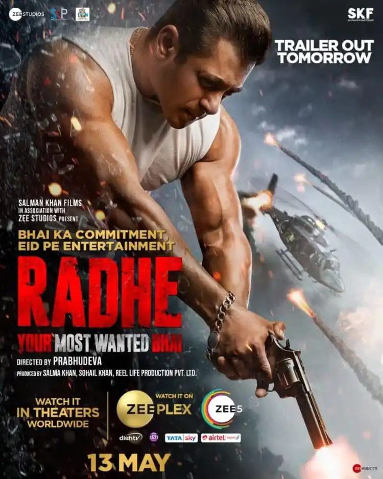 Salman's 'Radhe' to release on multiple platforms