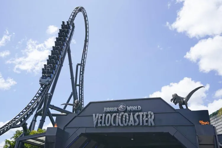 The most exciting Jurassic World VelociCoaster opened today at Universal Orlando