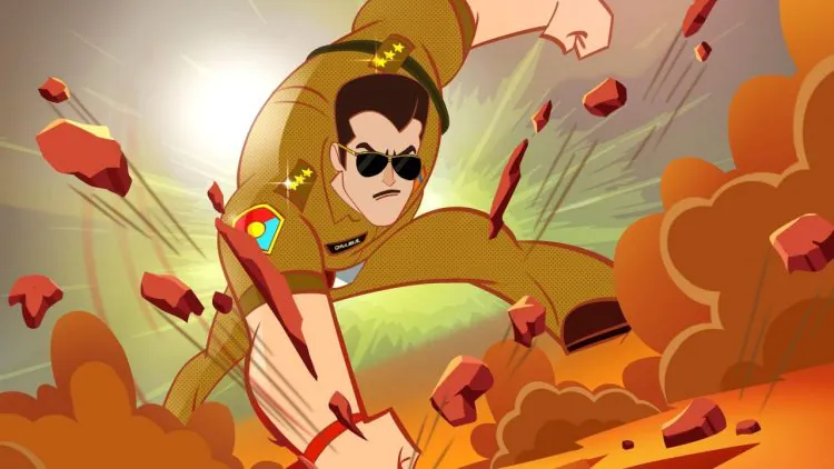 Chulbul Pandey in new animated avatar on Disney+Hotstar