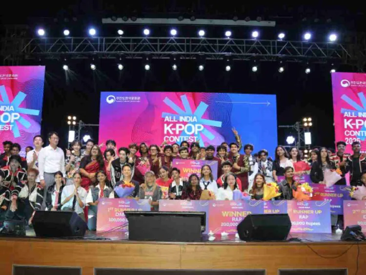 Delhi dance troupe '3plus4crew' & Shylee Preetam of Hyderabad win All India K-pop contest 2025