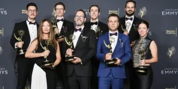"The Penguin," "The Studio," and "Severance" won big at the Creative Arts Emmys