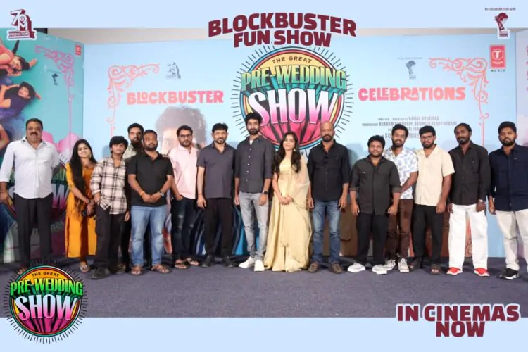 "The Great Pre-Wedding Show" Telugu movie success